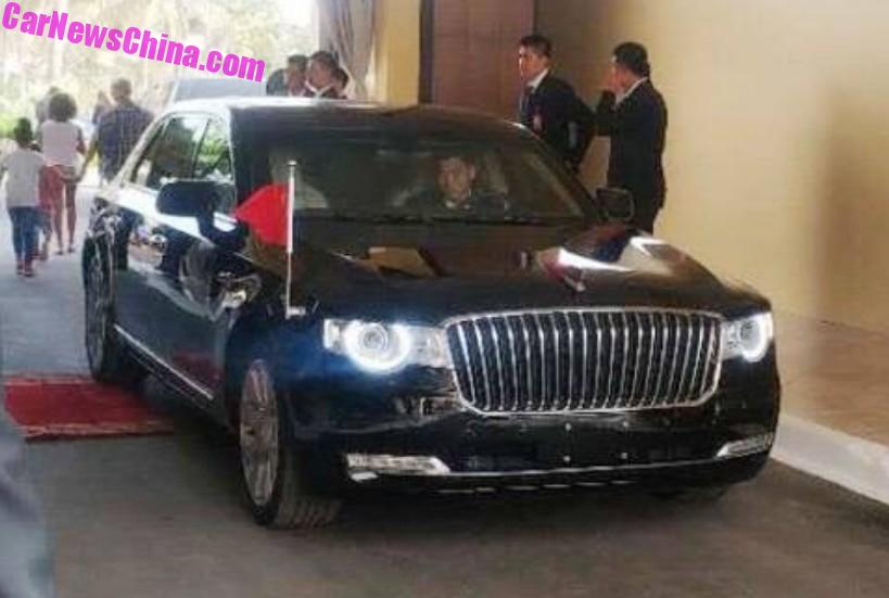 Hồng Kỳ N501 - xe mới dành cho ông Tập Hồng Kỳ N501 - xe mới dành cho ông Tập