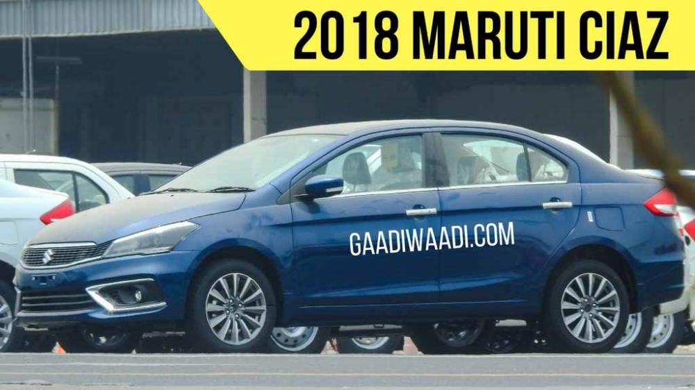 Bộ vành có đường kính khoảng 16 inch của Suzuki Ciaz 2018