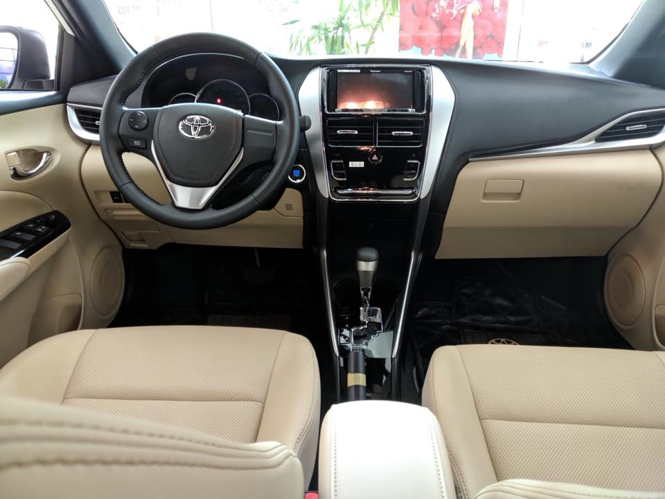 Nội thất của Toyota Yaris 2018