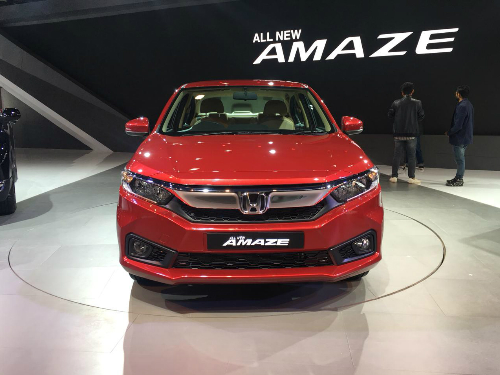 Mẫu sedan Honda Amaze 2018 đang được bán tại Ấn Độ Mẫu sedan Honda Amaze 2018 đang được bán tại Ấn Độ
