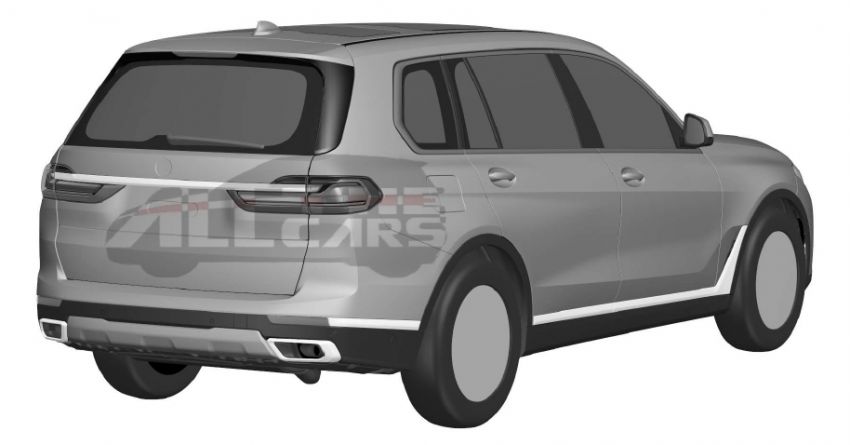 Đuôi xe BMW X7