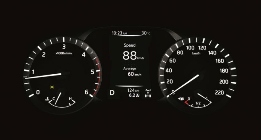 Bảng tín hiệu đồng hồ trên Nissan Navara VL Plus