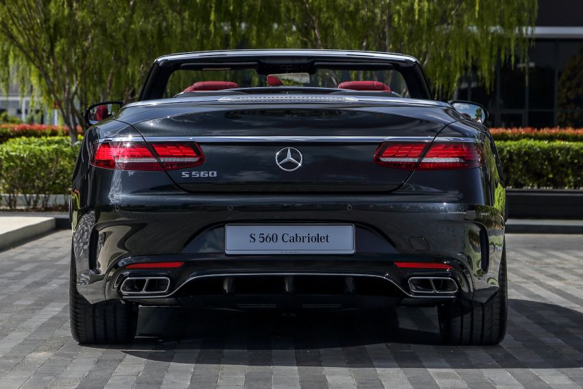 Mercedes-Benz S560 mui trần 2019 có cản va trước/sau thay đổi so với thế hệ trước Mercedes-Benz S560 mui trần 2019 có cản va trước/sau thay đổi so với thế hệ trước