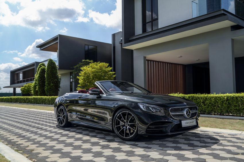 Mercedes-Benz S560 Cabriolet 2019 mới ra mắt Malaysia Mercedes-Benz S560 Cabriolet 2019 mới ra mắt Malaysia