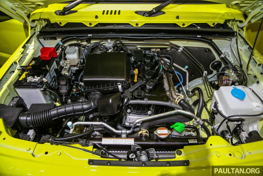 Động cơ của Suzuki Jimny 2019 bản Sierra