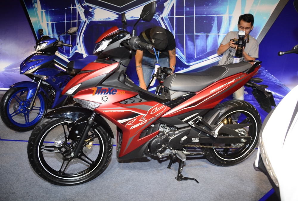 Khám phá bộ áo đỏ nhám trên Yamaha Exciter 150 2019 mới ra mắt Việt Nam