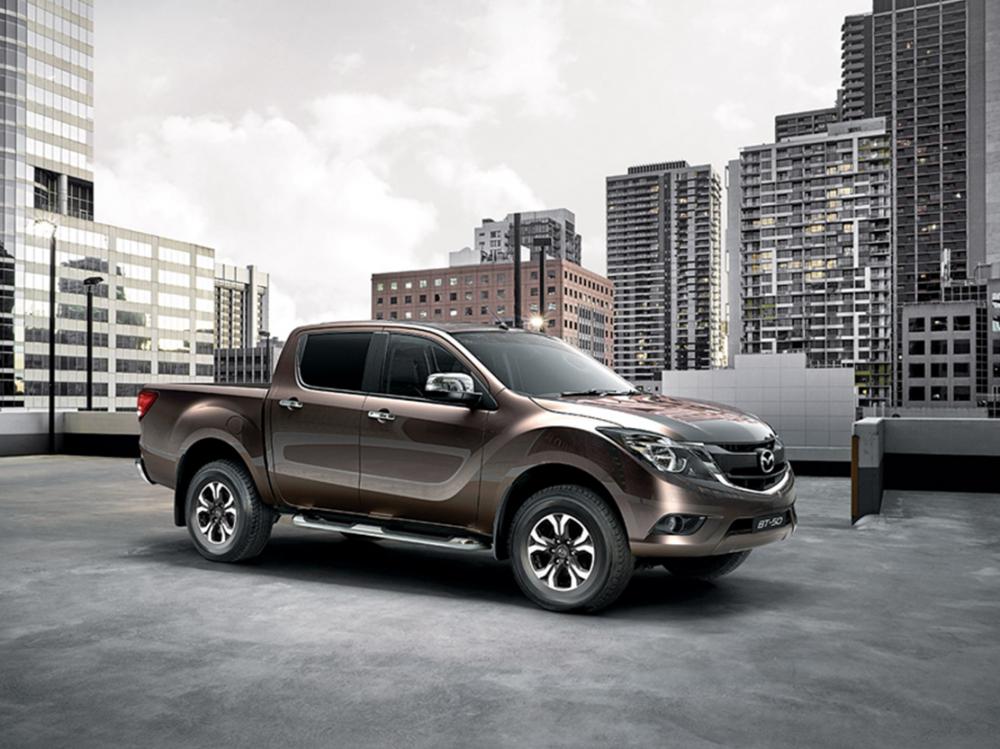 Mazda BT-50 2018 với một số nâng cấp về ngoại thất.