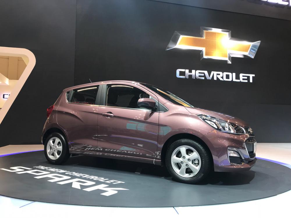 Chevrolet Spark 2019 tại Indonesia dùng vành 14 inch 5 chấu