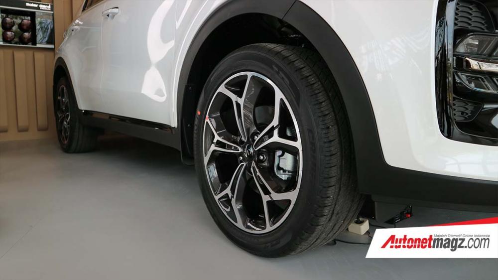 Bộ vành 19 inch của Kia Sportage GT-Line 2019 Bộ vành 19 inch của Kia Sportage GT-Line 2019