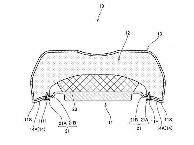 Bản vẽ phác thảo về chiếc yên xe mới. Bản vẽ phác thảo về chiếc yên xe mới.