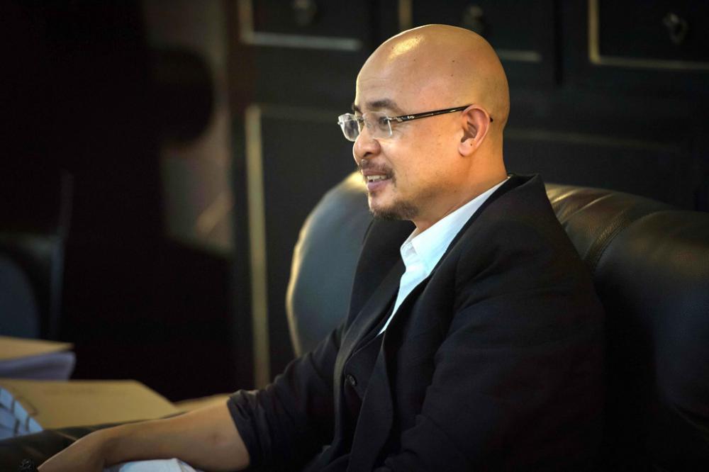 Ông Đặng Lê Nguyên Vũ tại buổi gặp mặt thân mật với giới truyền thông vào chiều ngày 13/8