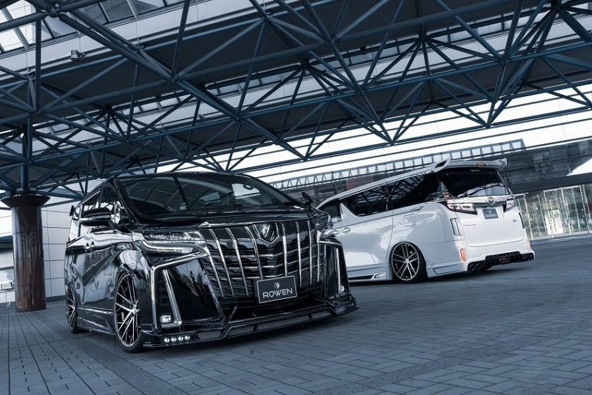 “Chuyên cơ mặt đất” Toyota Alphard 2018 chất chơi với gói độ vỏ Rowen