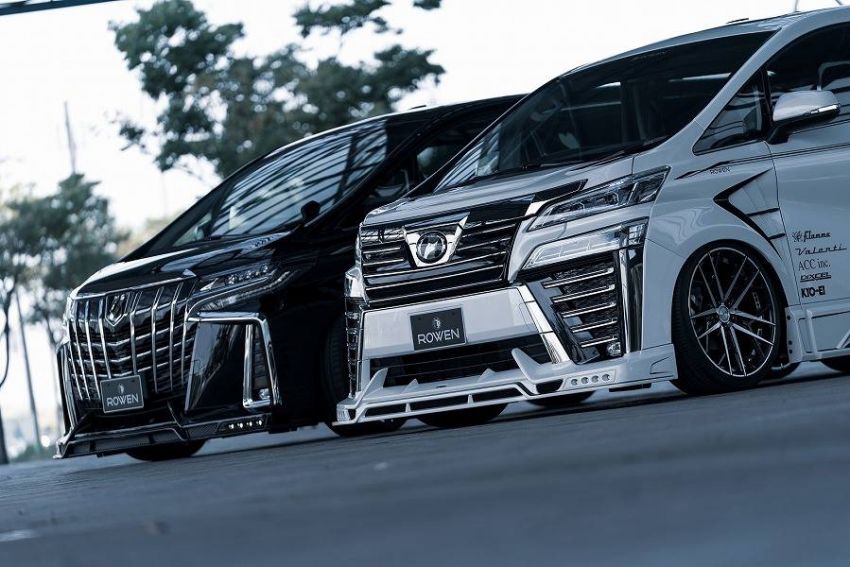“Chuyên cơ mặt đất” Toyota Alphard 2018 chất chơi với gói độ vỏ Rowen