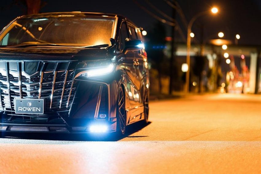 “Chuyên cơ mặt đất” Toyota Alphard 2018 chất chơi với gói độ vỏ Rowen