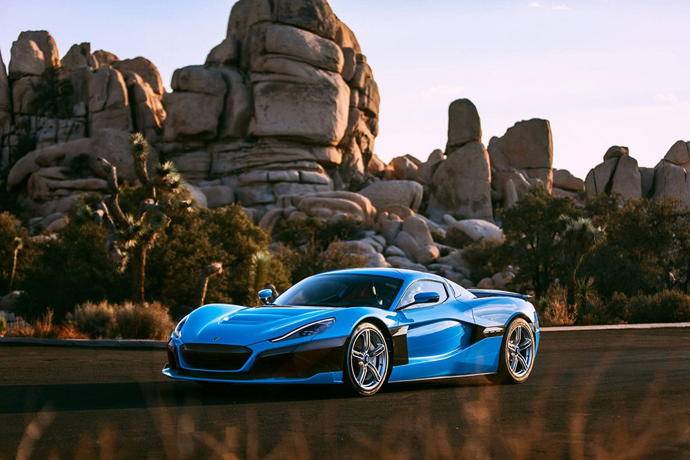Siêu xe Rimac C_Two California Edition mới Siêu xe Rimac C_Two California Edition mới