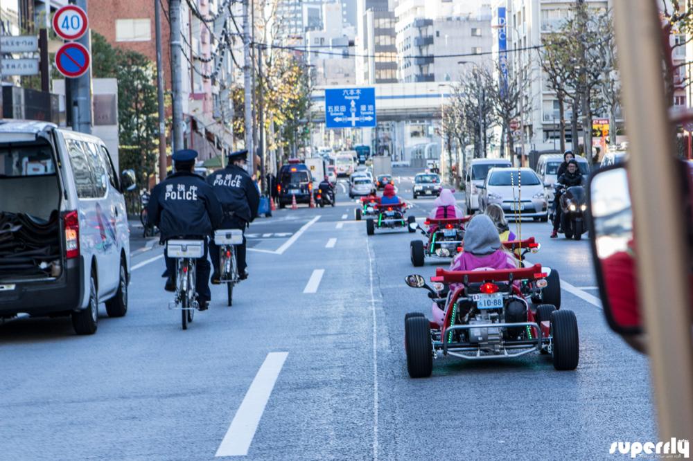 Chính quyền địa phương và cảnh sát cho phép tour du lịch đặc biệt diễn ra một cách hợp pháp