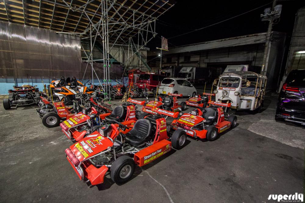 Nơi cất giữ và độ những chiếc xe Go-Kart thông thường thành một chiếc MariCar