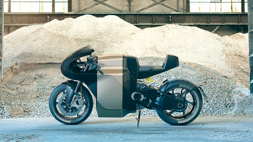 Nhiều chi tiết như khung, gắp sau hay bộ ốc làm bằng sợi carbon hoặc titan nhằm giảm tối thiểu trọng lượng của xe Nhiều chi tiết như khung, gắp sau hay bộ ốc làm bằng sợi carbon hoặc titan nhằm giảm tối thiểu trọng lượng của xe