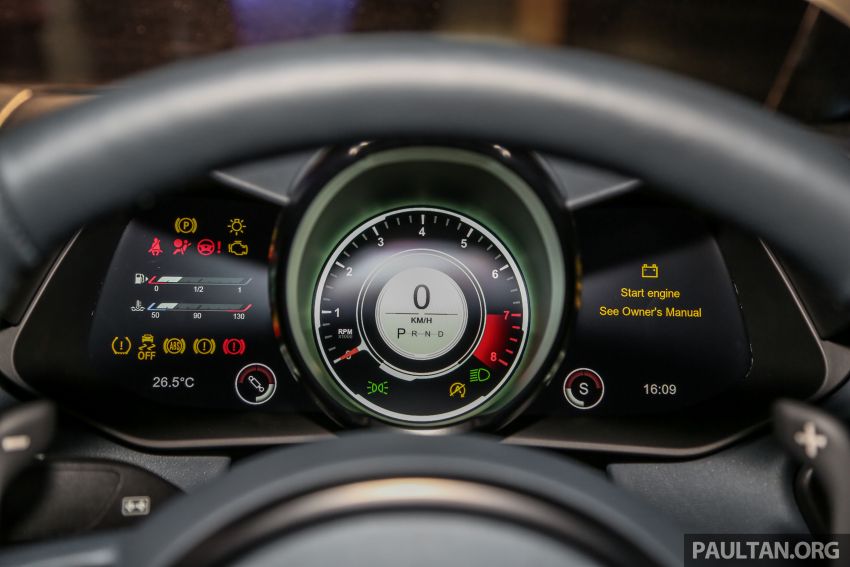 Bảng đồng hồ của Aston Martin V8 Vantage 2018 Bảng đồng hồ của Aston Martin V8 Vantage 2018