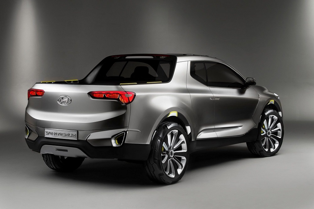 Thiết kế ấn tượng của Hyundai Santa Cruz bản concept Thiết kế ấn tượng của Hyundai Santa Cruz bản concept