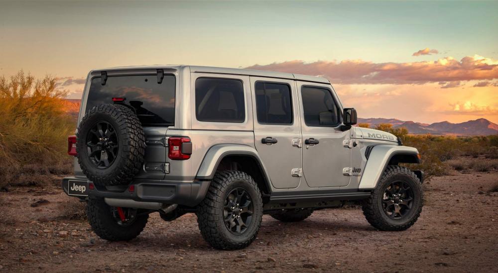 Xe có thêm những trang bị để nâng cao khả năng off-road