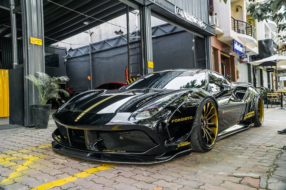 đánh Giá Nhanh Siêu Phẩm Ferrari 488 Gtb độ Liberty Walk độc