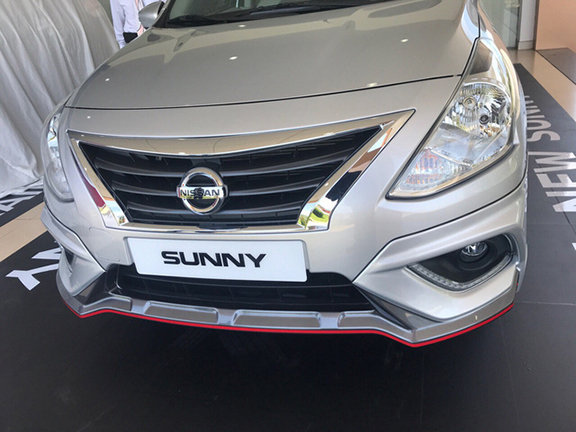 Nissan Sunny 2018 sở hữu đầu xe cải tiến