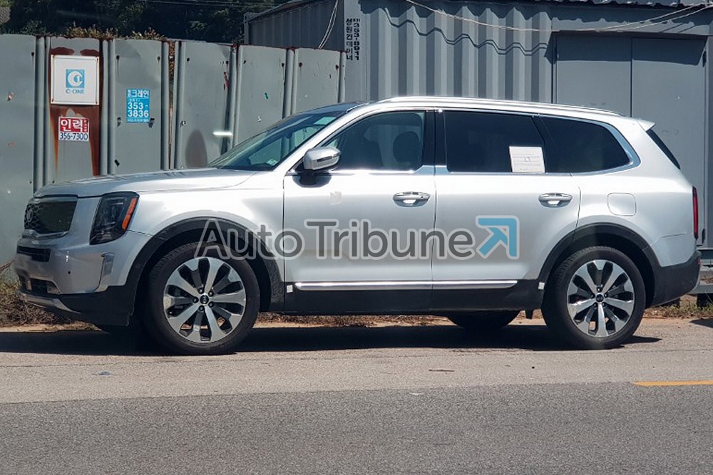 Thiết kế sườn xe của Kia Telluride 2019