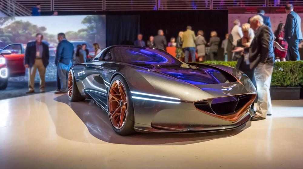 Mẫu concept Genesis Essentia tại Triển lãm Ô tô New York 2018