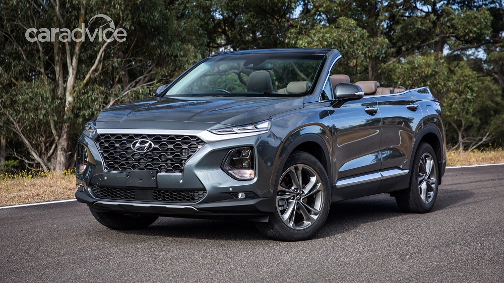 Chiếc Hyundai Santa Fe Cabriolet mà chẳng ai nghĩ là có tồn tại Chiếc Hyundai Santa Fe Cabriolet mà chẳng ai nghĩ là có tồn tại