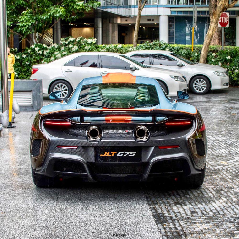  Hệ dẫn động chiếc siêu xe McLaren 675LT của Tunku Temenggong Johor không có gì thay đổi so với 499 chiếc còn lại