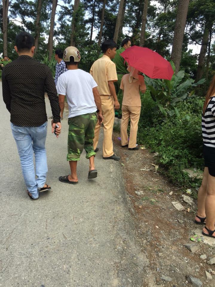 Lực lượng chức năng có mặt tại hiện trường