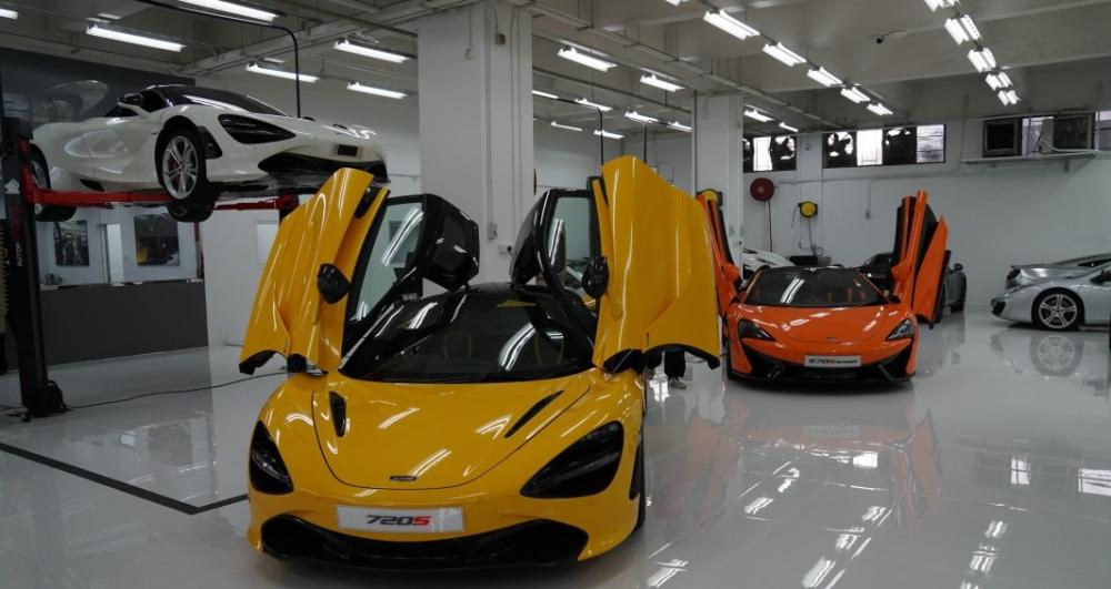 Hãng siêu xe McLaren mở trung tâm dịch vụ cho giới nhà giàu tại Hồng Kông Hãng siêu xe McLaren mở trung tâm dịch vụ cho giới nhà giàu tại Hồng Kông