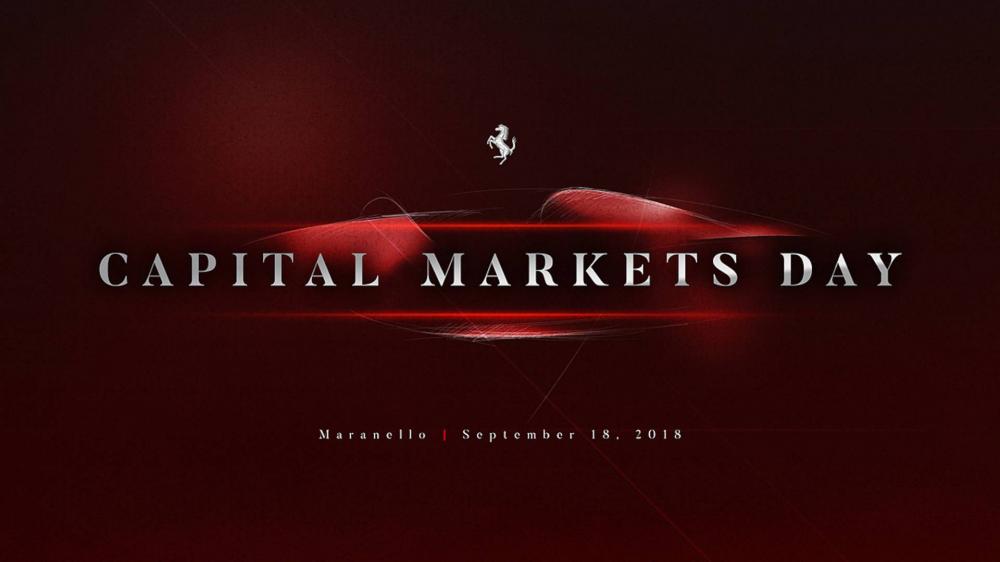 Sự kiện Capital Markets Day của Ferrari đã diễn ra ngày 18 tháng 9 vừa qua