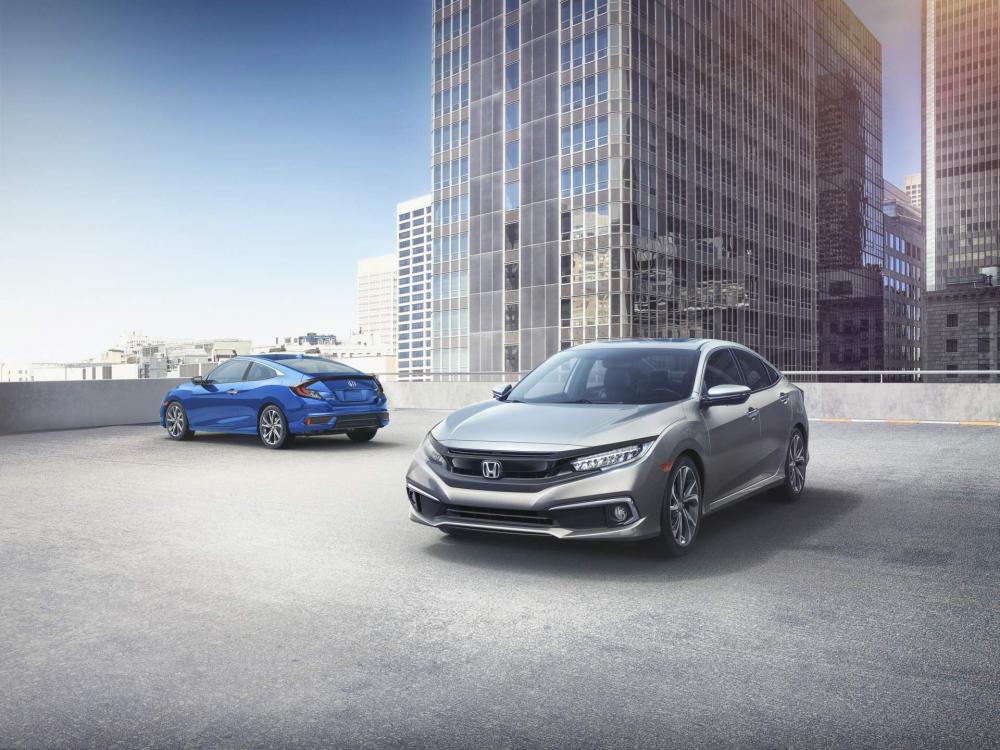 Thiết kế đầu xe mới của Honda Civic 2019