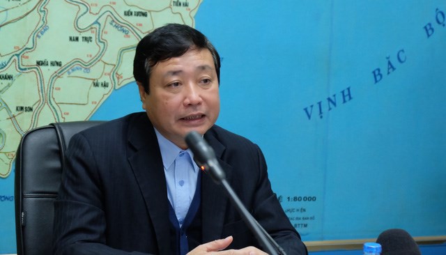 Ông Trần Quang Hoài - Tổng cục trưởng Tổng cục Phòng chống thiên tai Ông Trần Quang Hoài - Tổng cục trưởng Tổng cục Phòng chống thiên tai