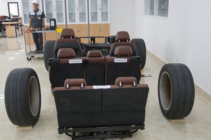 SUV VinFast sẽ được trang bị nội thất 7 chỗ ngồi