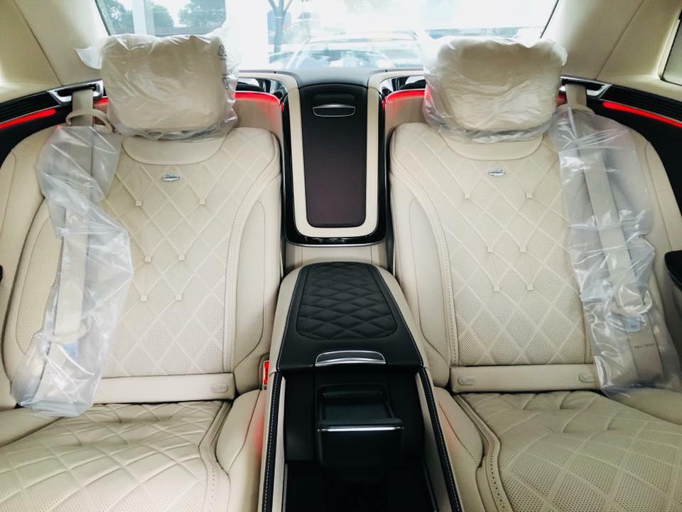 Nội thất chiếc xe siêu sang Mercedes-Maybach S560 4Matic 2018