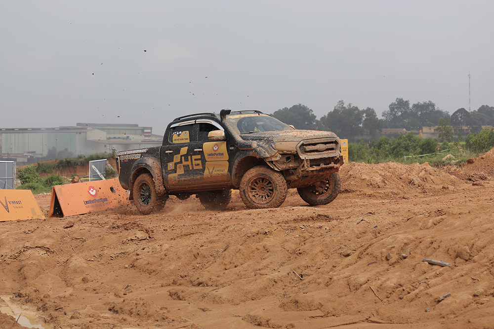 Một vận động viên trong trận knock-out