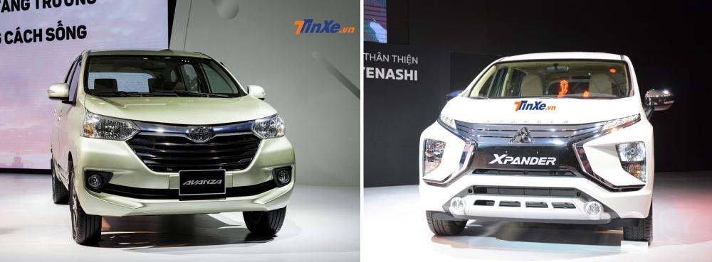 Toyota Avanza và Mitsubishi Xpander đều có thiết kế cứng cáp Toyota Avanza và Mitsubishi Xpander đều có thiết kế cứng cáp