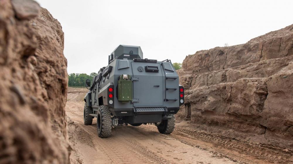 Xe có hệ thống CBRN phụ trách điều hòa và lọc không khí