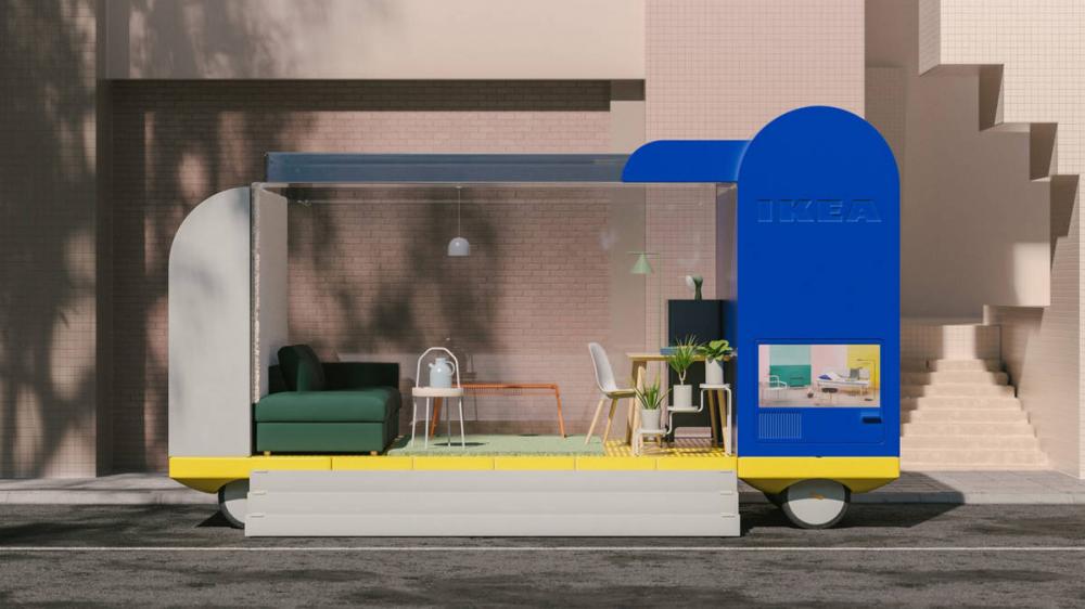 Một cửa hàng có thể tự chạy đến chỗ của bạn và chào hàng là một ý tưởng vô cùng tuyệt vời đấy chứ. Ít nhất là bạn đỡ tốn công đi lại và có khi lại chẳng mua được cái gì.