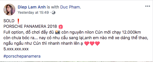Vừa chia tay Porsche Panamera, Diệp Lâm Anh rước ngay Mercedes-Benz S450 Maybach Vừa chia tay Porsche Panamera, Diệp Lâm Anh rước ngay Mercedes-Benz S450 Maybach