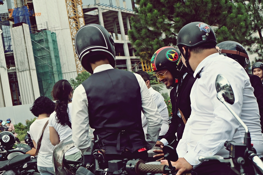 Nụ cười luôn trên môi những quý ông của ngày hội DGR