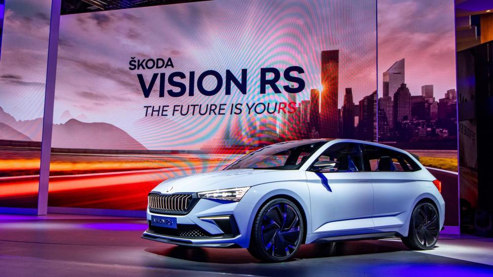 Skoda Vision RS ra mắt ở Triển lãm Ô tô Paris 2018