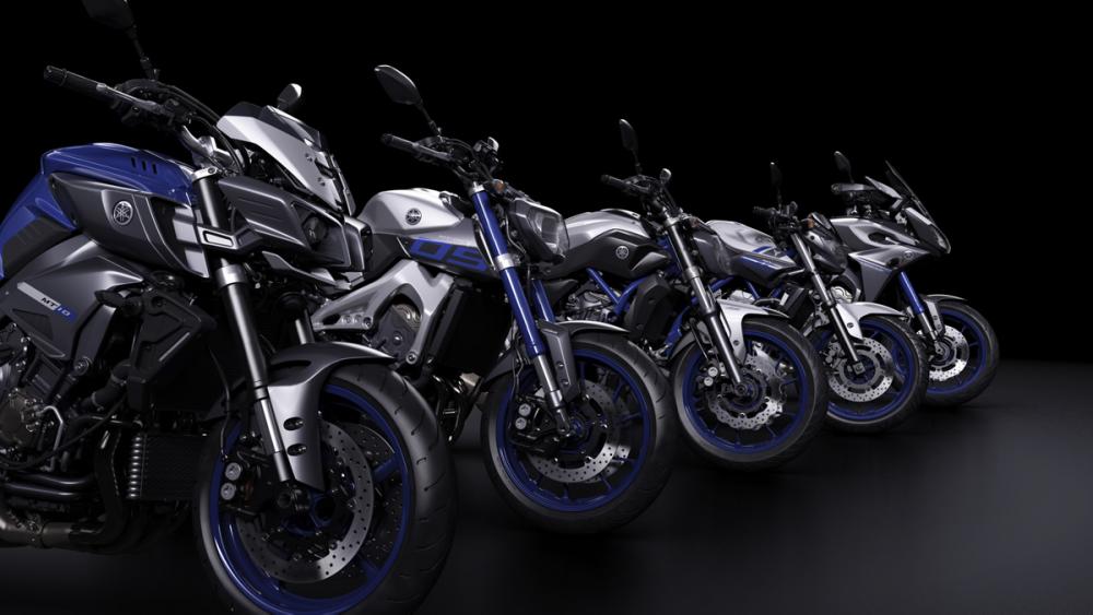 Dòng xe Yamaha Hyper Naked mang tên MT Dòng xe Yamaha Hyper Naked mang tên MT