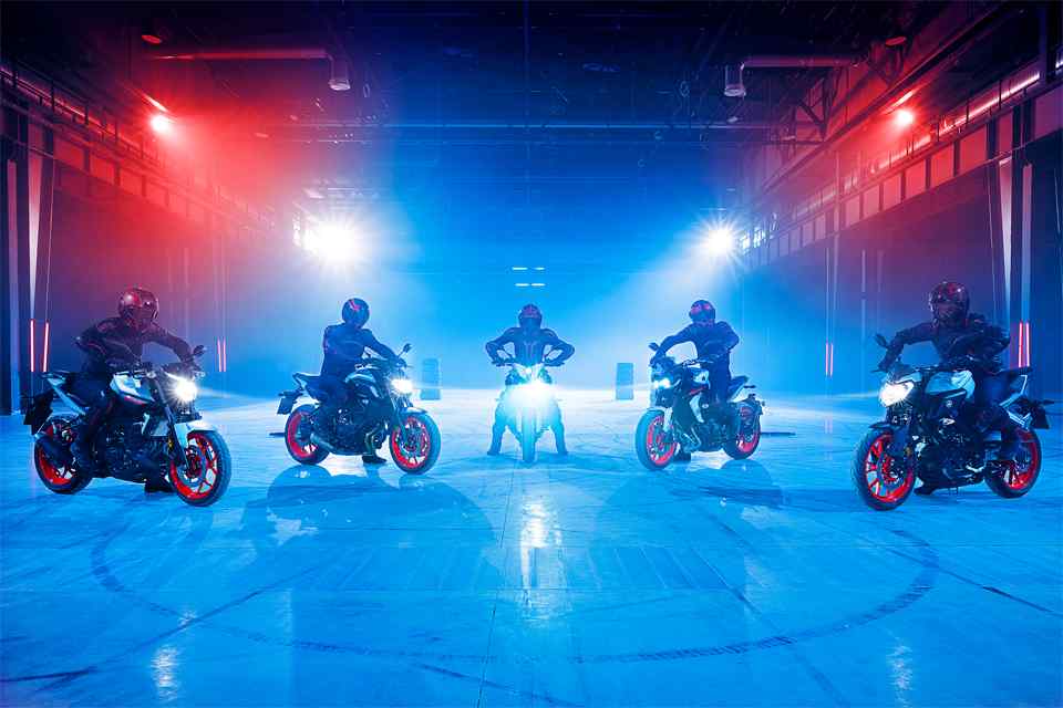 Bộ màu mới Ice Fluo trên dòng xe MT của Yamaha Bộ màu mới Ice Fluo trên dòng xe MT của Yamaha