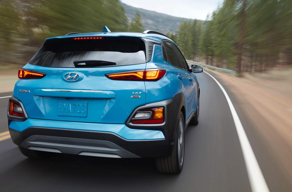 Hyundai Kona 2019 có 2 tùy chọn động cơ tại thị trường Mỹ