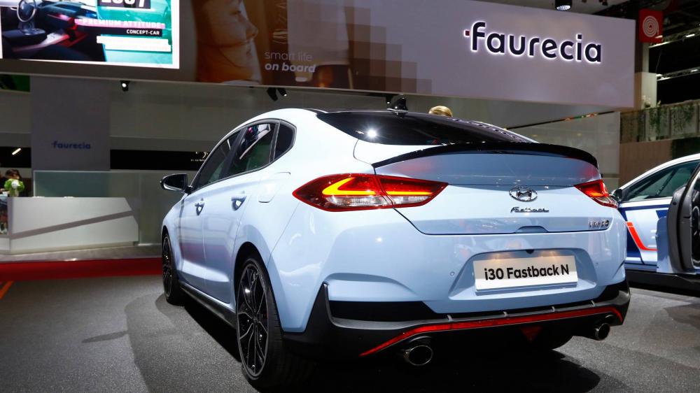Đuôi xe Hyundai i30 Fastback N