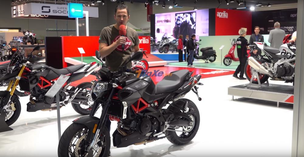 Showroom trưng bày của Aprilia tại triển lãm Intermot 2018 Showroom trưng bày của Aprilia tại triển lãm Intermot 2018